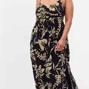 Stunning tropical print gap maxi dress